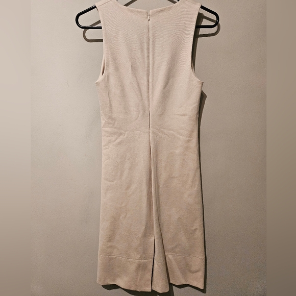 BABATON Cream sheath dress NWOT - Picture 3 of 7